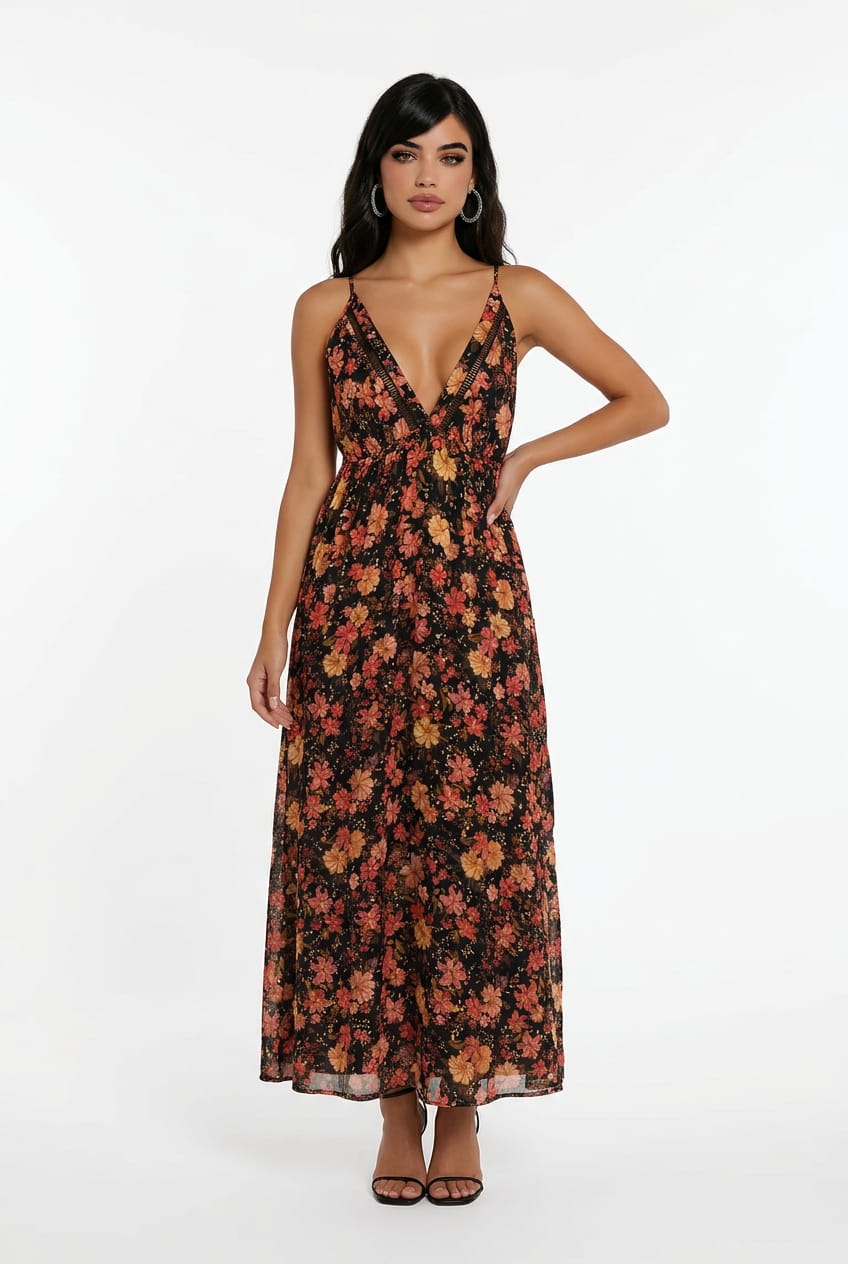 VESTIDO FLORAL DRESS TO