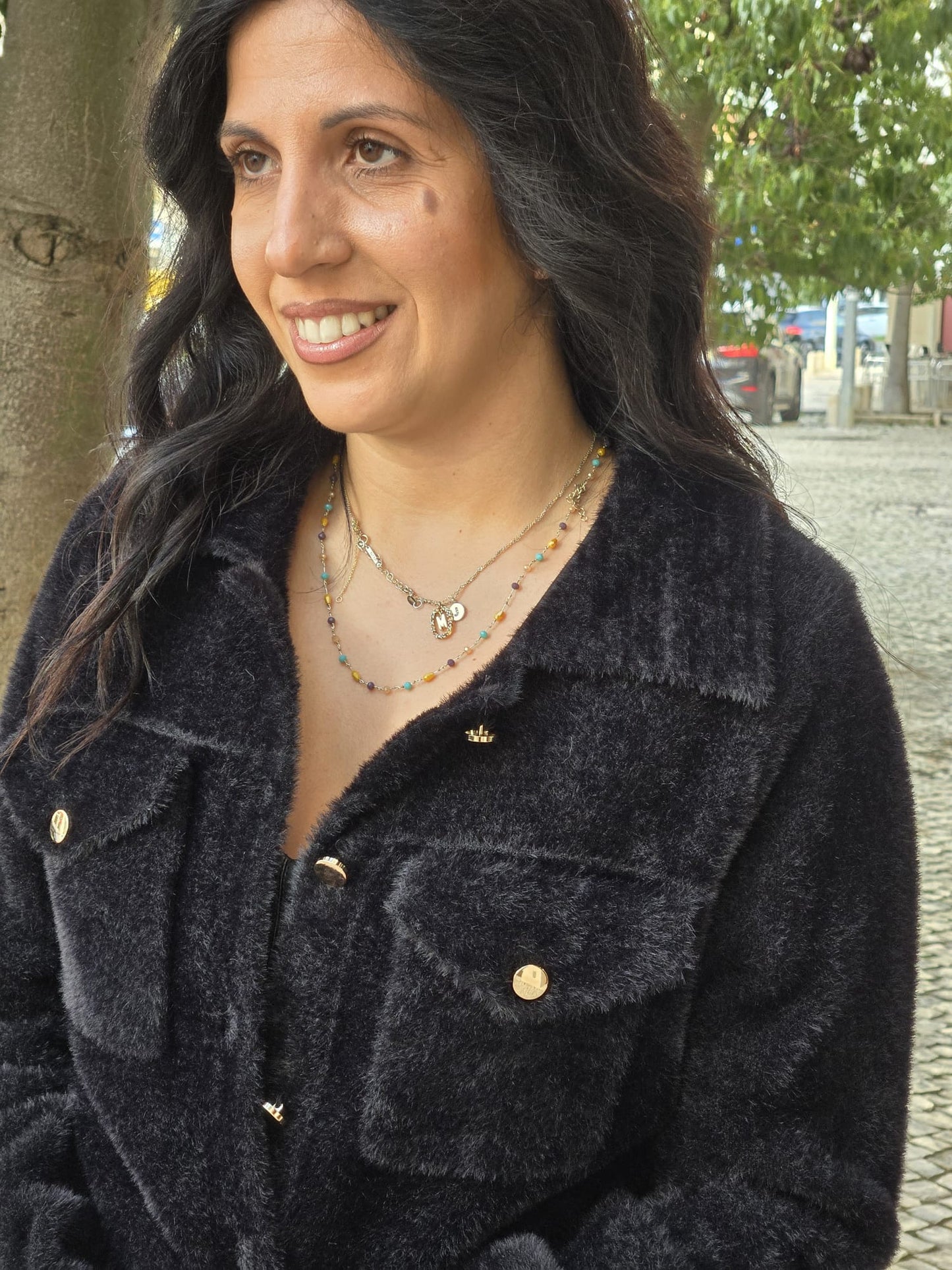 CASACO DE MALHA MACIO FLY GIRL