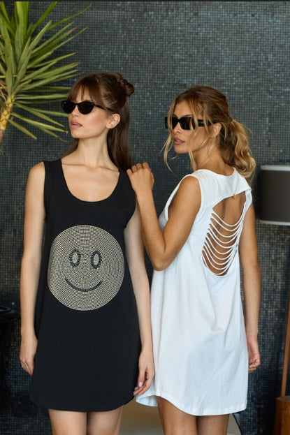 VESTIDO COM STRASS SWALLOW