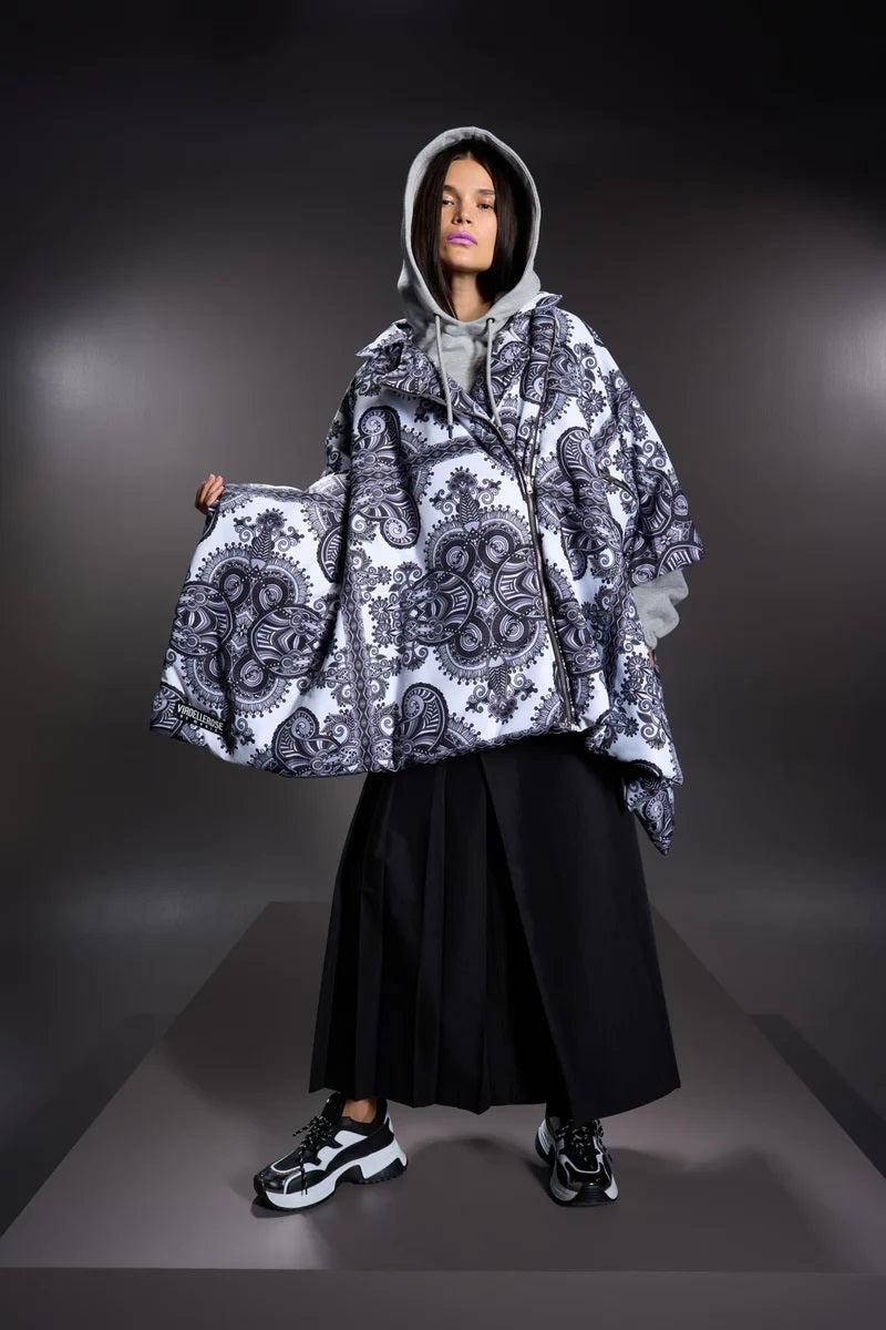 PONCHO ESTAMPADO VDR