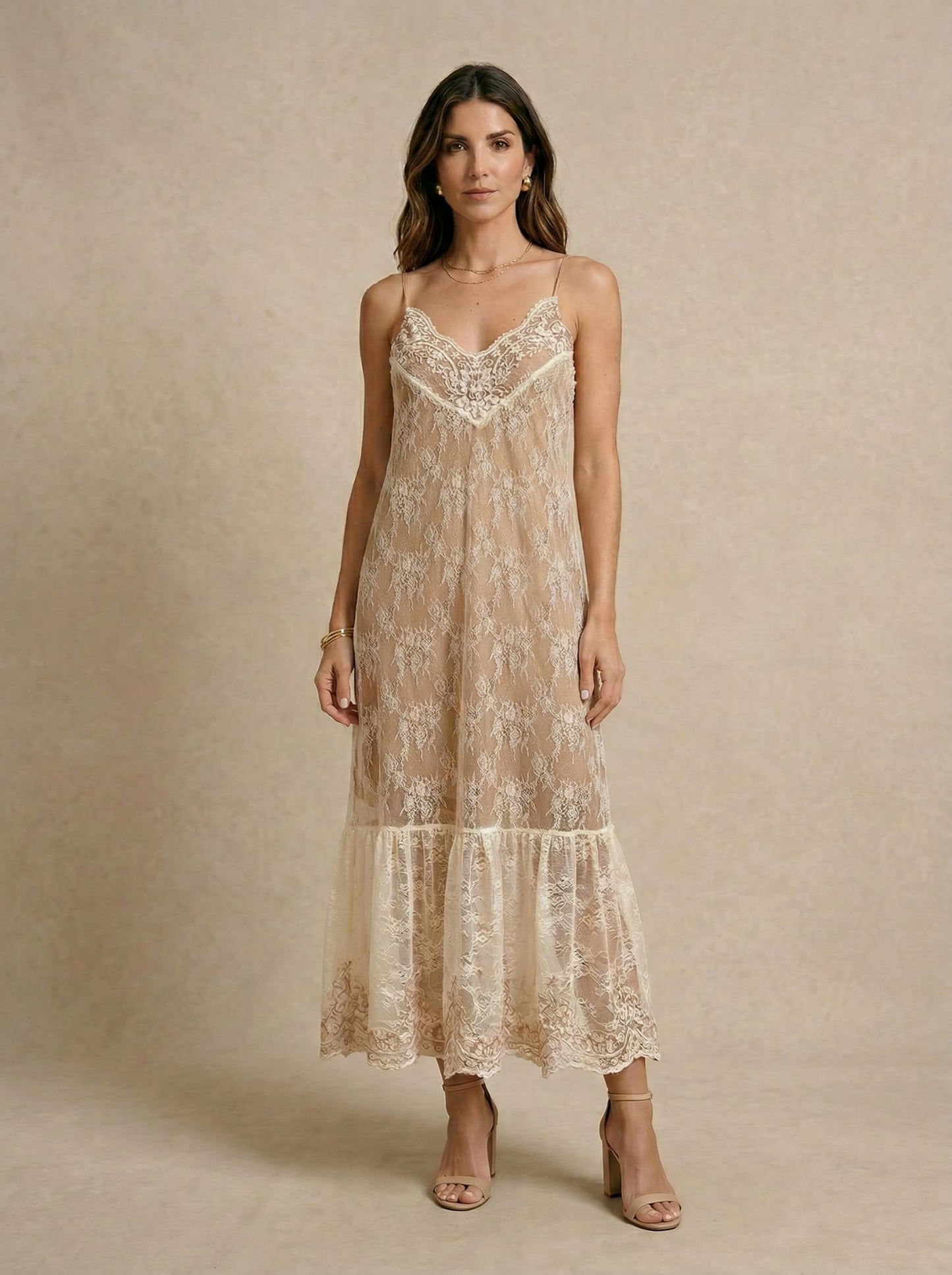 VESTIDO ALÇAS RENDA SWALLOW