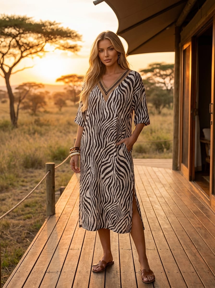 VESTIDO ZEBRA GUSI