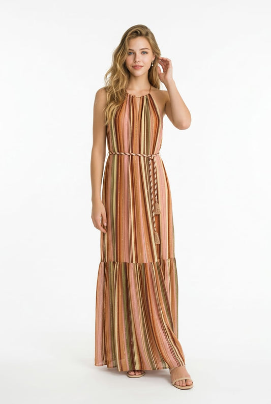 MAXI VESTIDO RISCAS DRESS TO