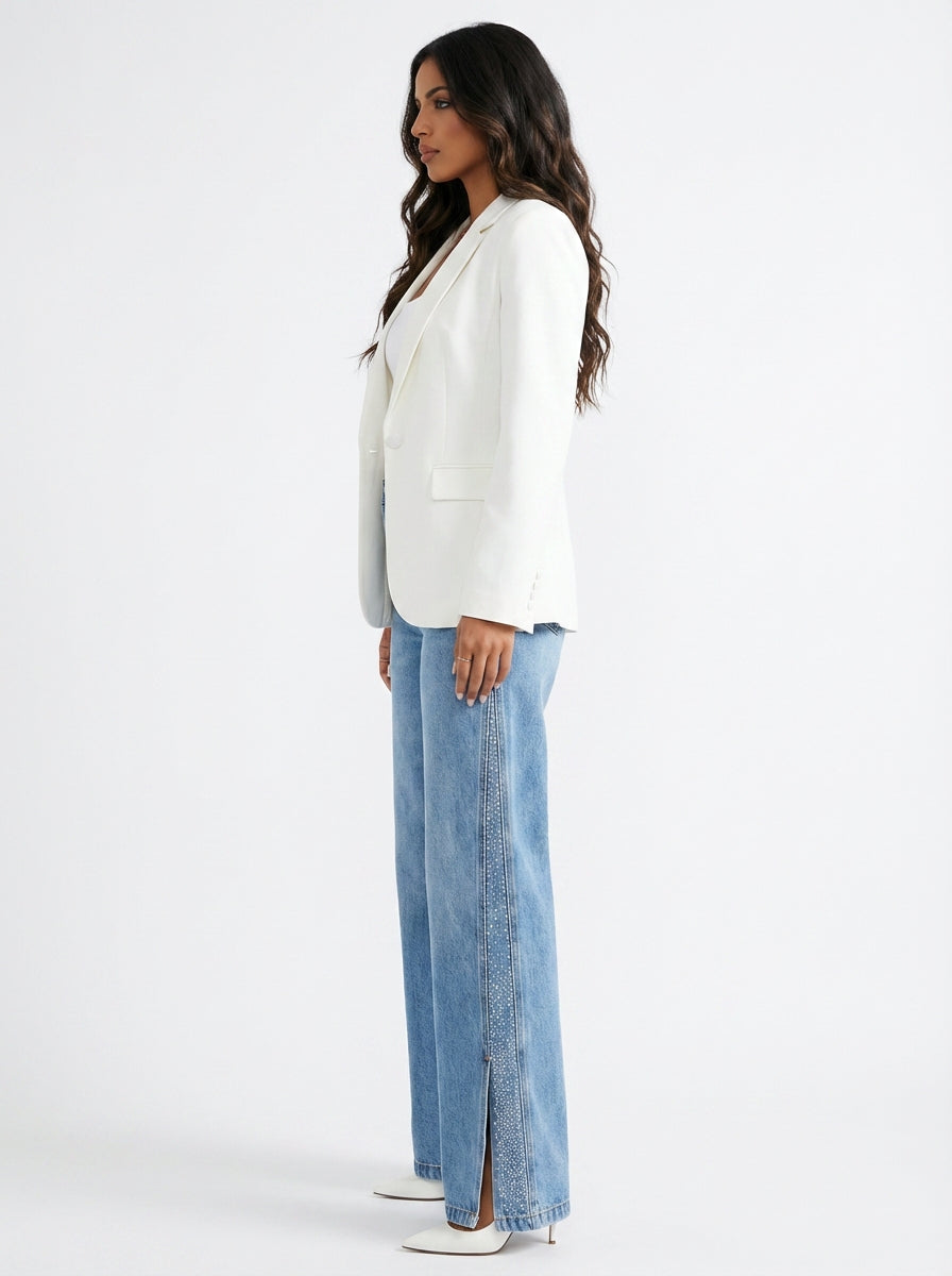 CALÇAS APLICAÇÕES STRASS RELISH