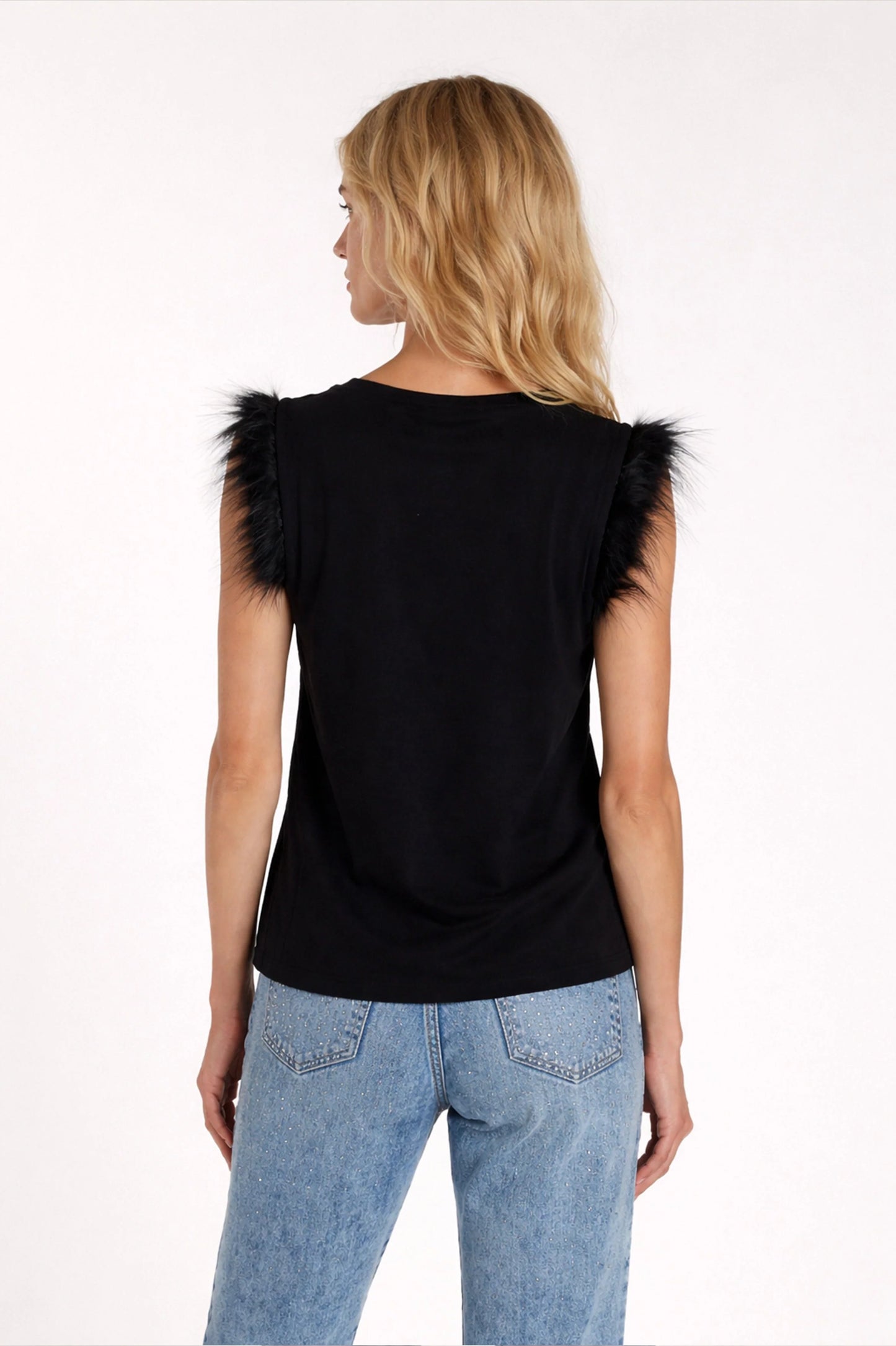 T-SHIRT COM STRASS RELISH