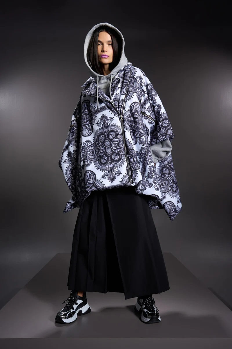 PONCHO ESTAMPADO VDR