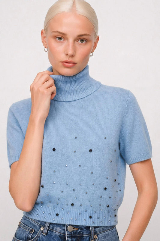 CAMISOLA GOLA ALTA MALHA - KOCCA