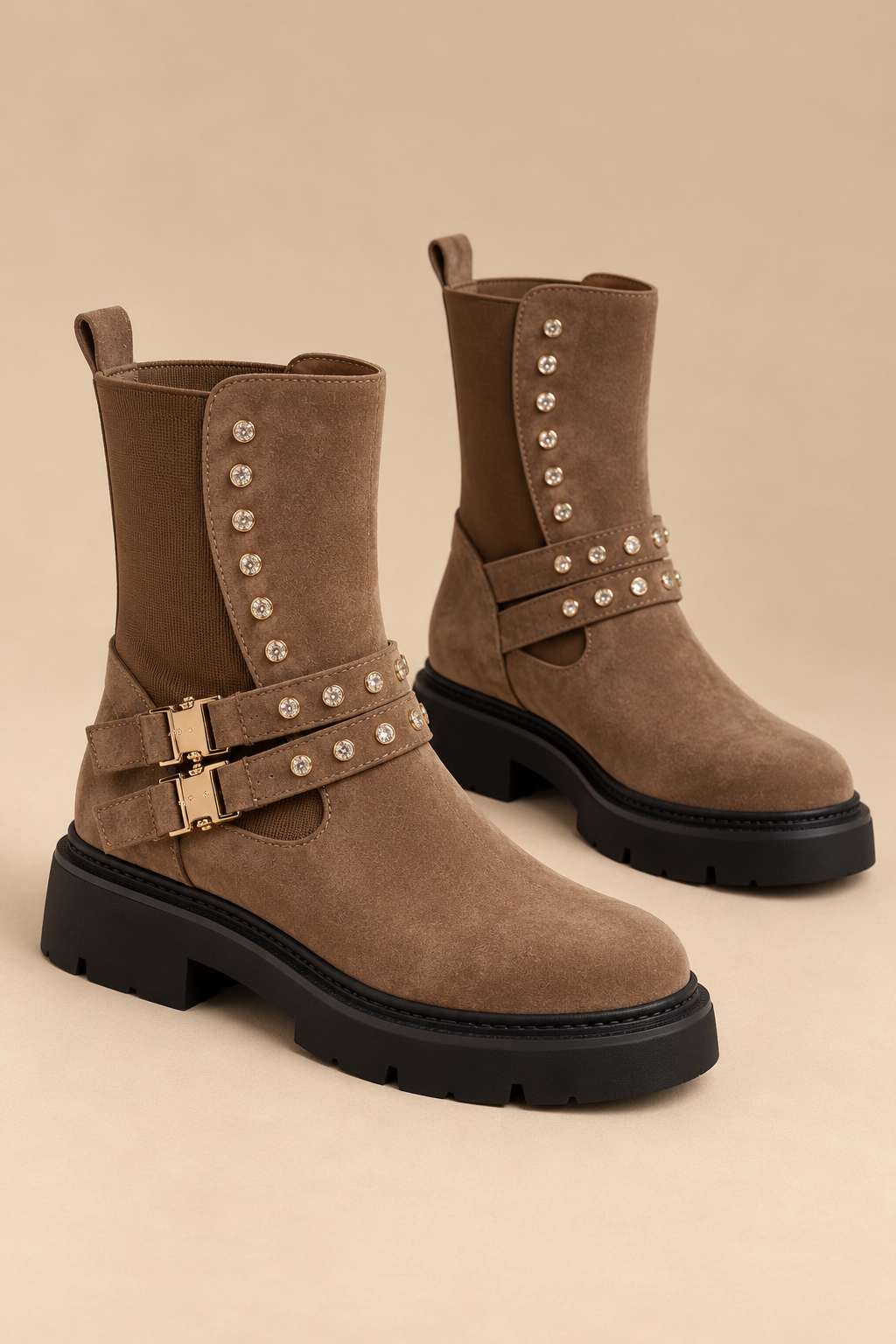BOTA TACHAS BRILHANTES E FIVELAS - PARODI PASSION
