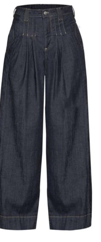 CALÇAS DENIM COM PINÇAS VDR