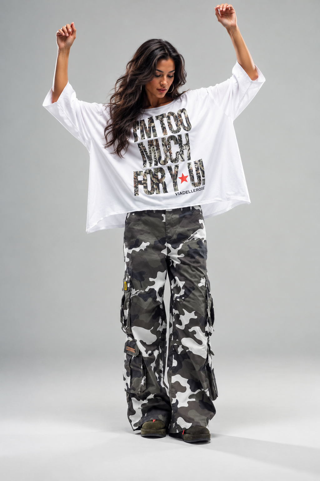 T-SHIRT CAMUFLADA - VDR