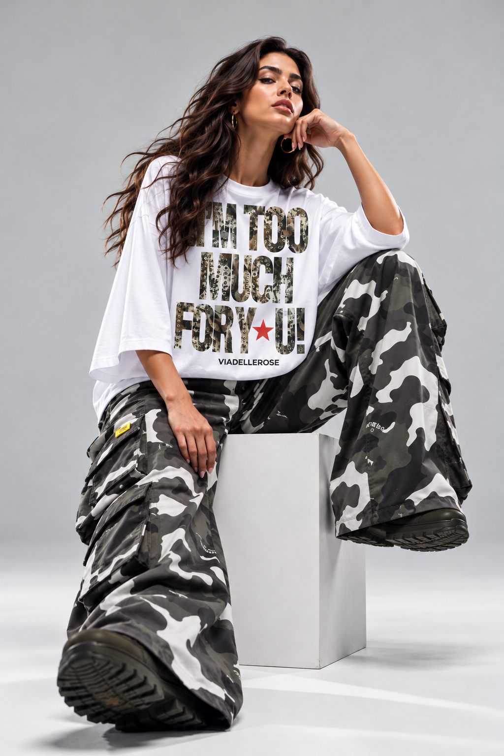 T-SHIRT CAMUFLADA - VDR