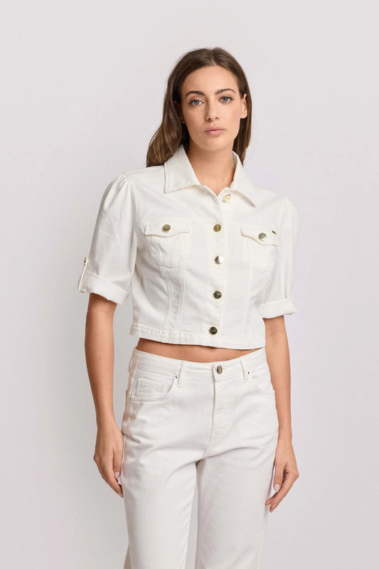 CASACO CURTO SARJA KOCCA