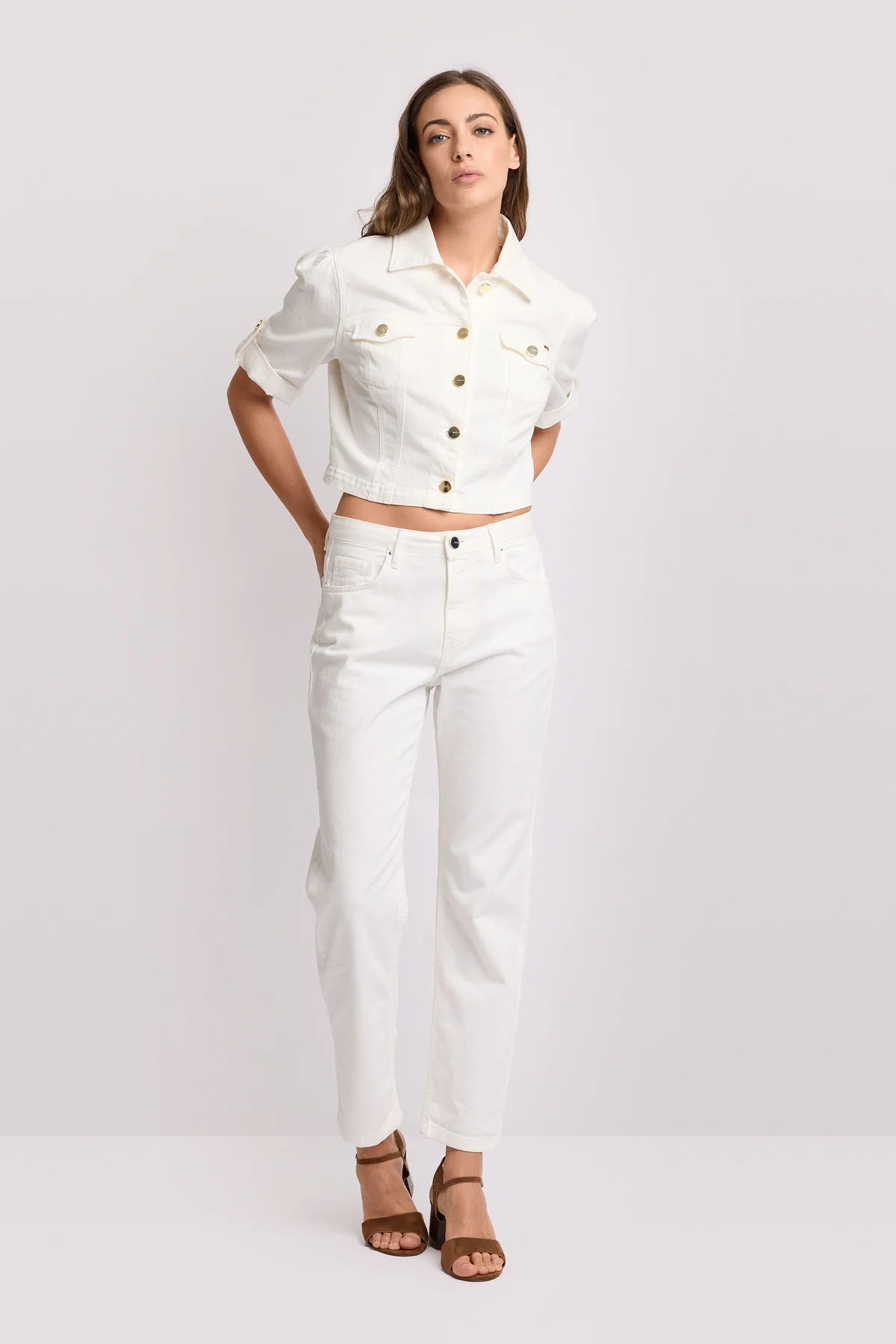 CASACO CURTO SARJA KOCCA