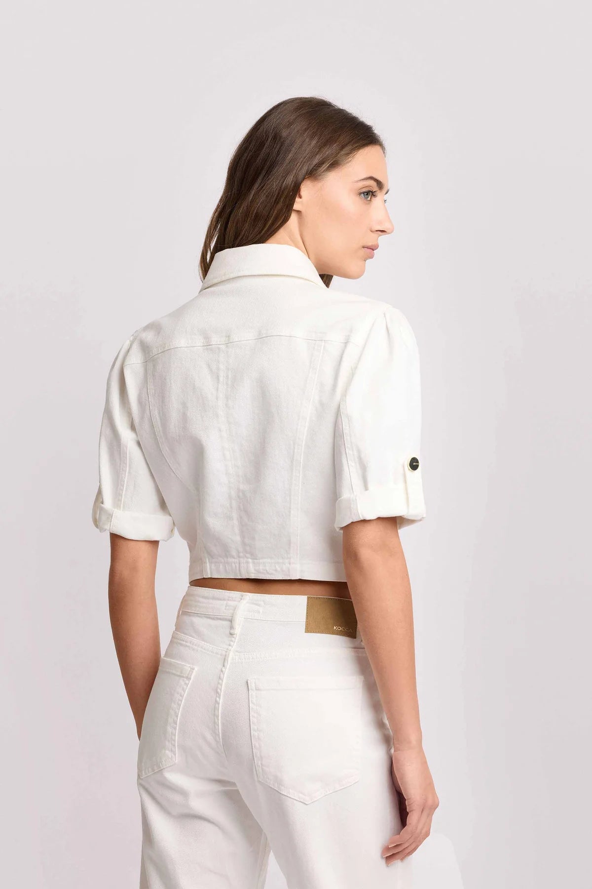 CASACO CURTO SARJA KOCCA