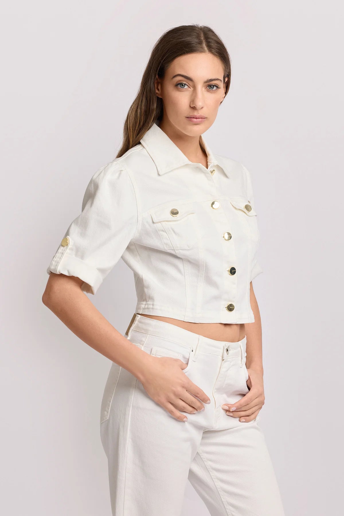 CASACO CURTO SARJA KOCCA