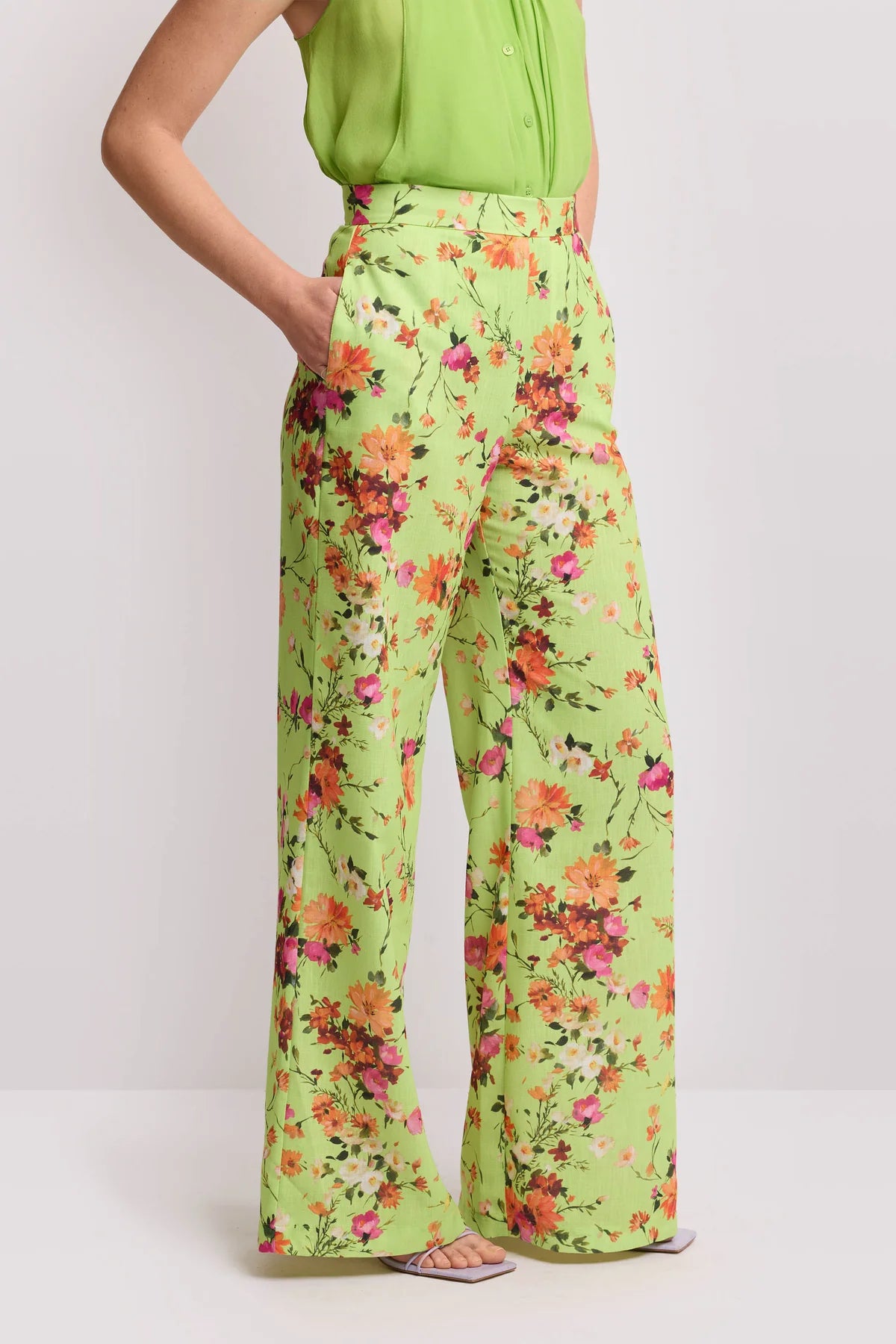 CALÇA FLORAL KOCCA