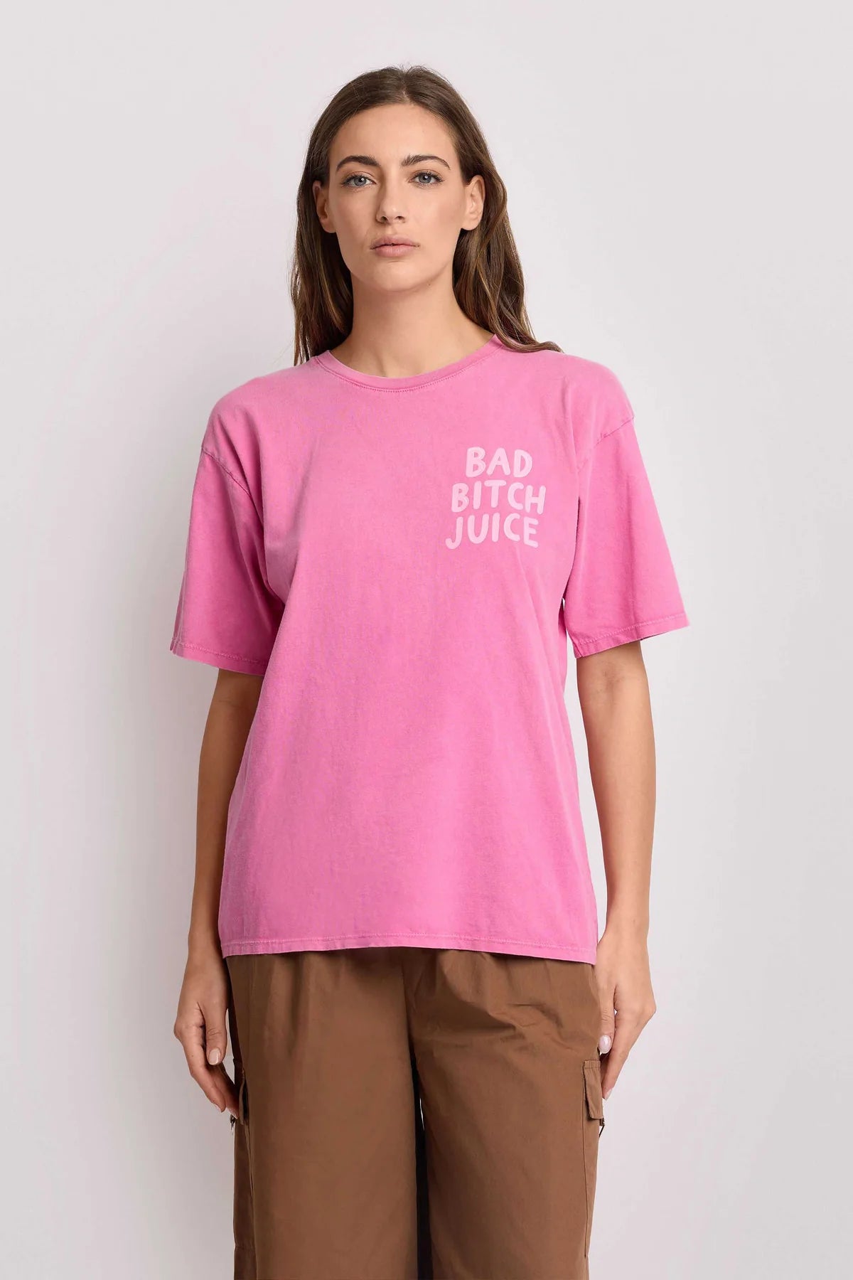 T-SHIRT BAD BITCH JUICE KOCCA