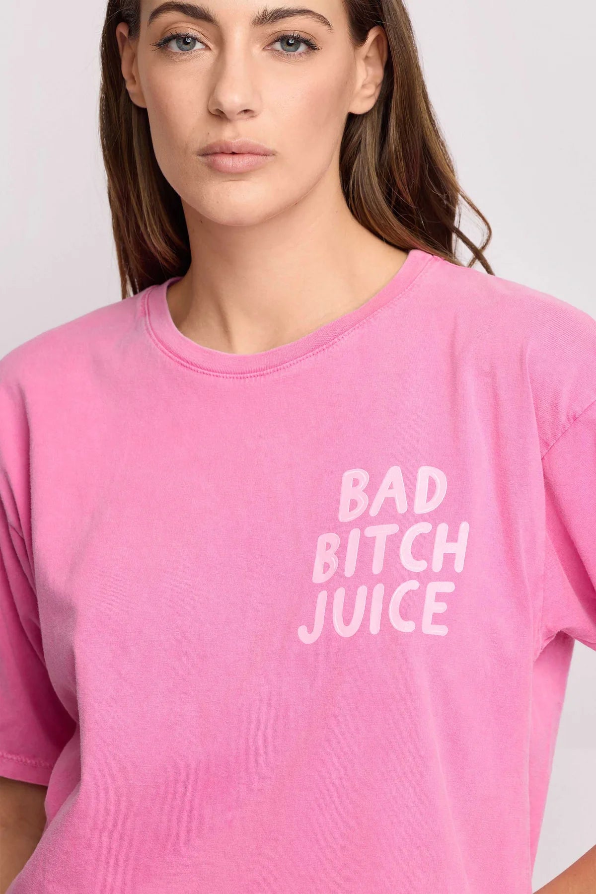 T-SHIRT BAD BITCH JUICE KOCCA