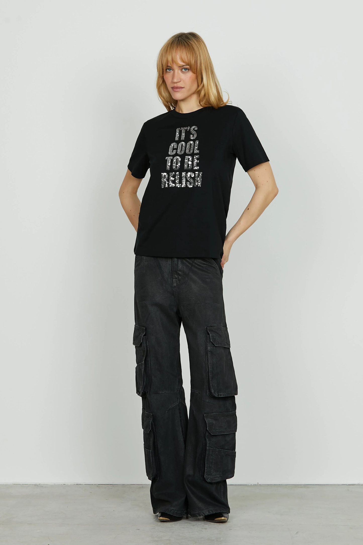 T- SHIRT PAÊTES RELISH