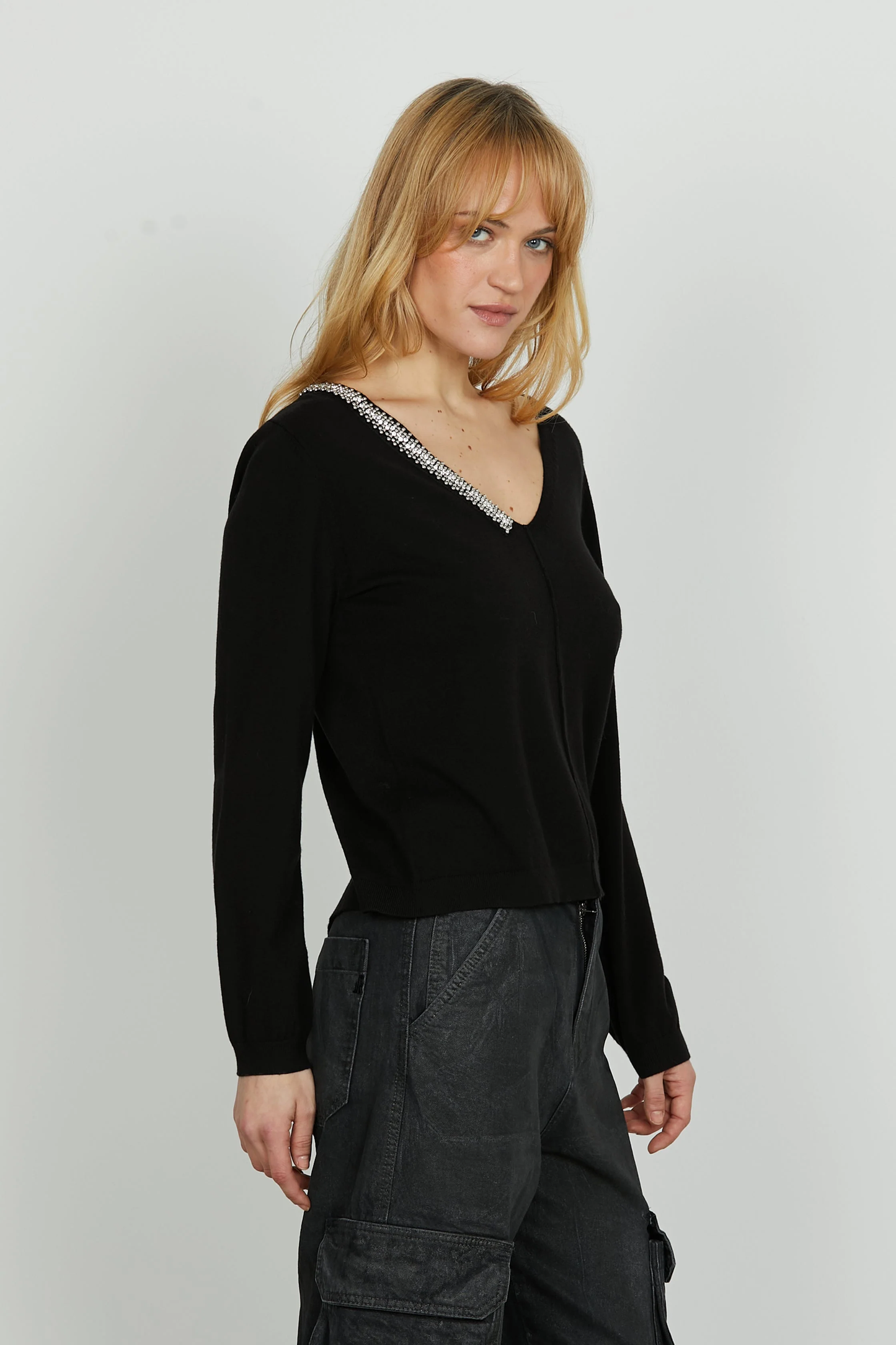 CAMISOLA  MALHA APLICAÇÃO RELISH