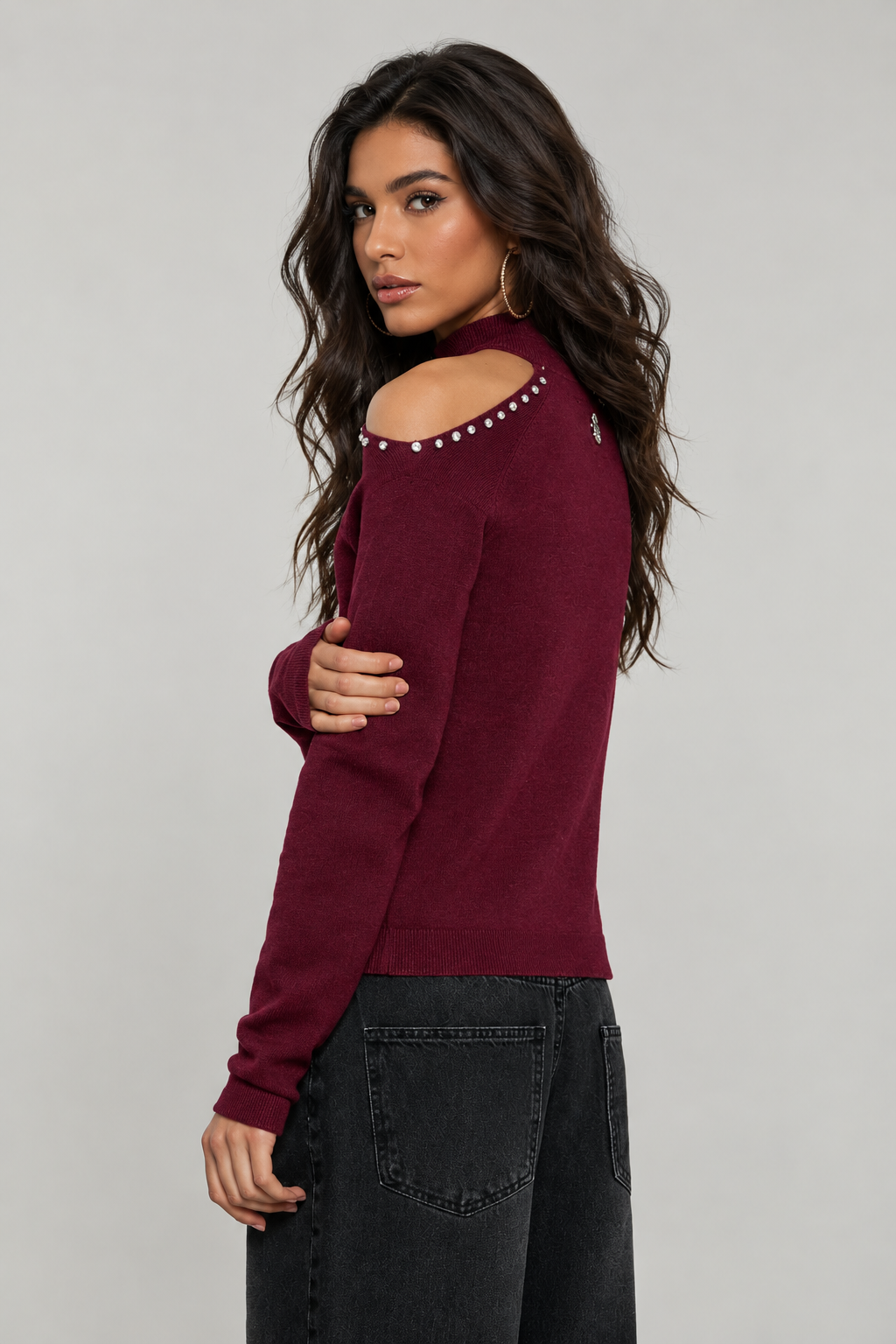 CAMISOLA DE MALHA ABERTURA OMBROS - RELISH