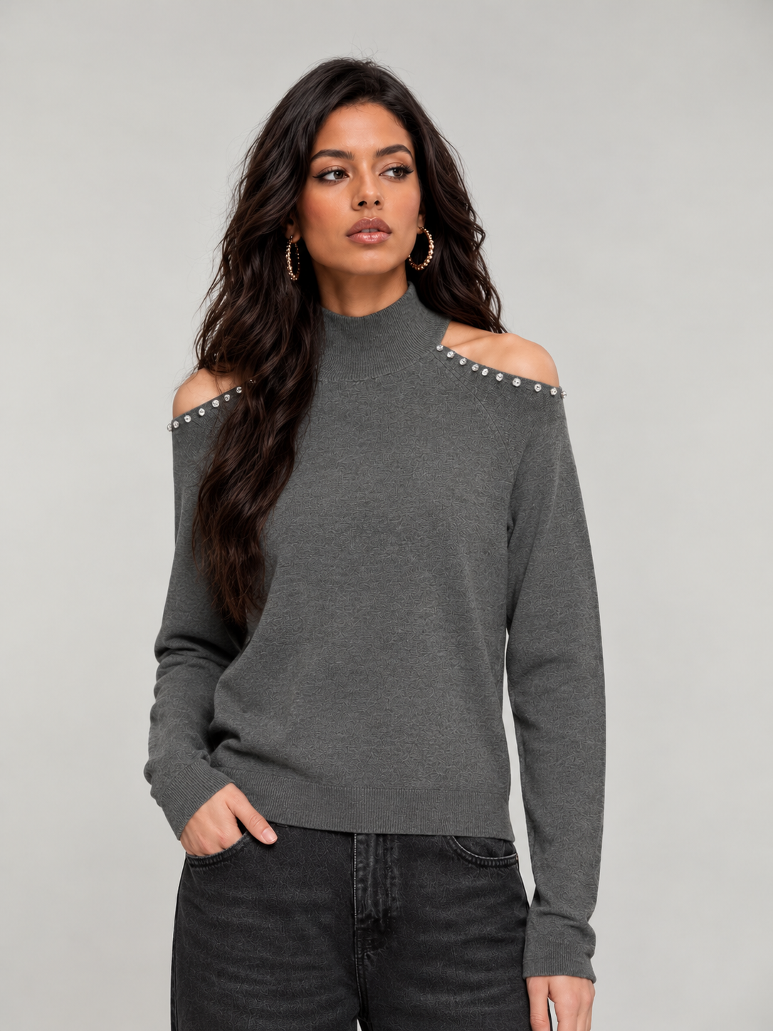 CAMISOLA DE MALHA ABERTURA OMBROS - RELISH