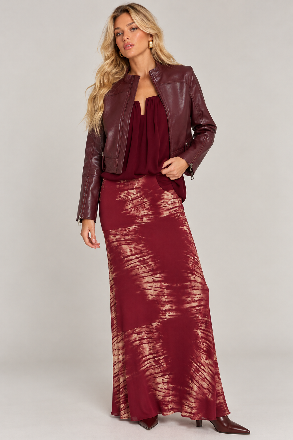ECO LEATHER JACKET - OPEN
