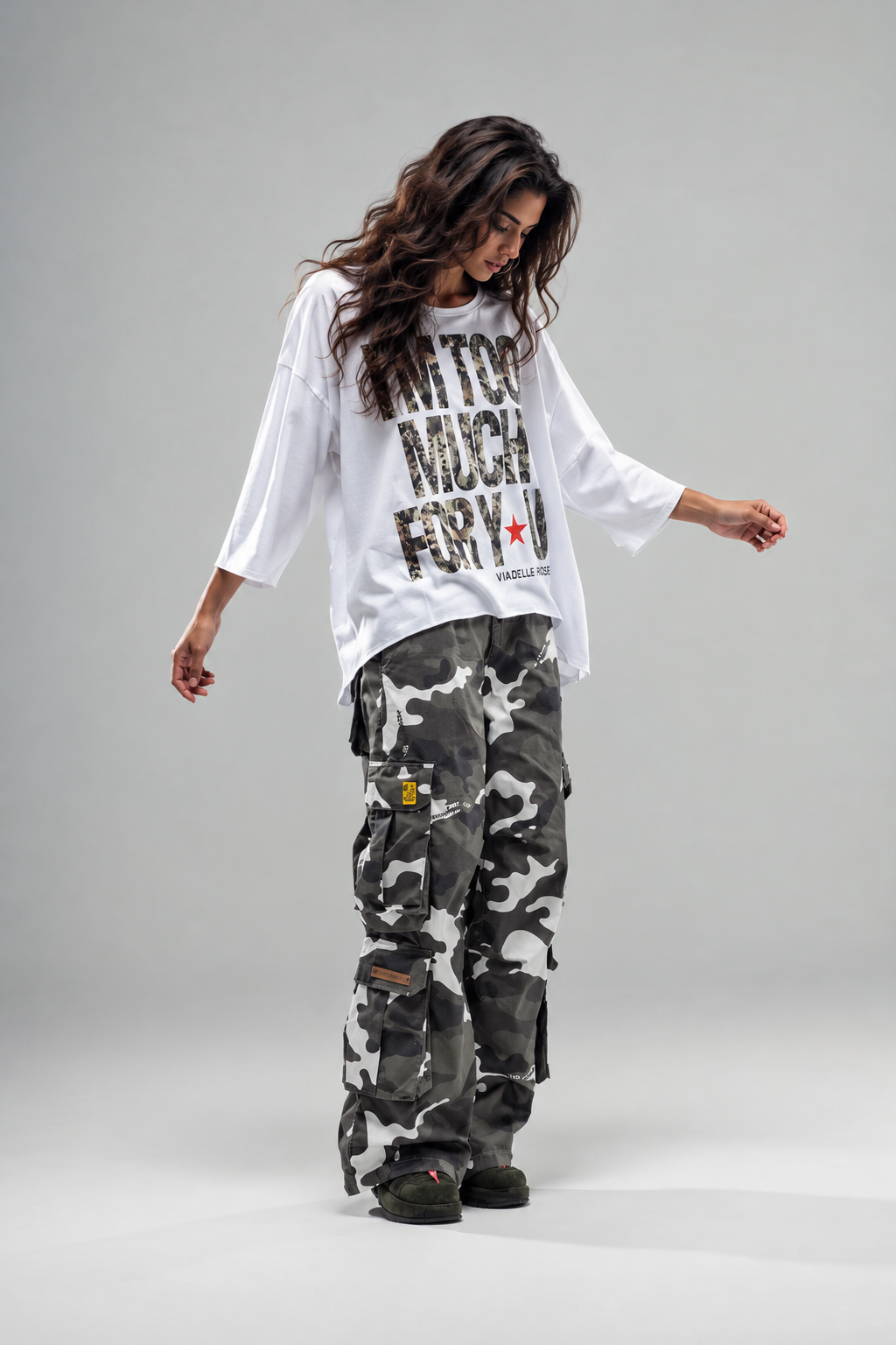 T-SHIRT CAMUFLADA - VDR