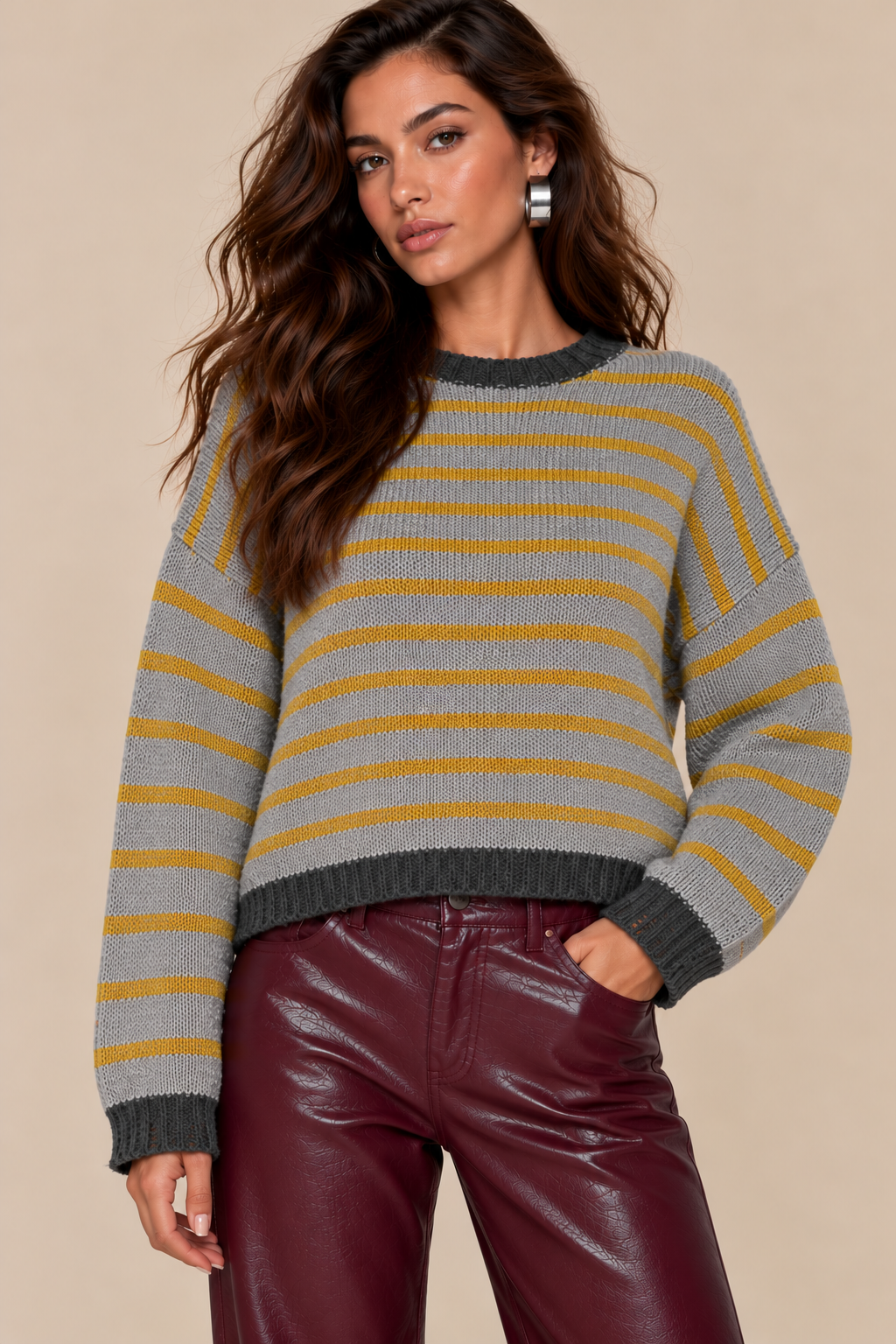 CAMISOLA DE MALHA RISCAS - KOCCA