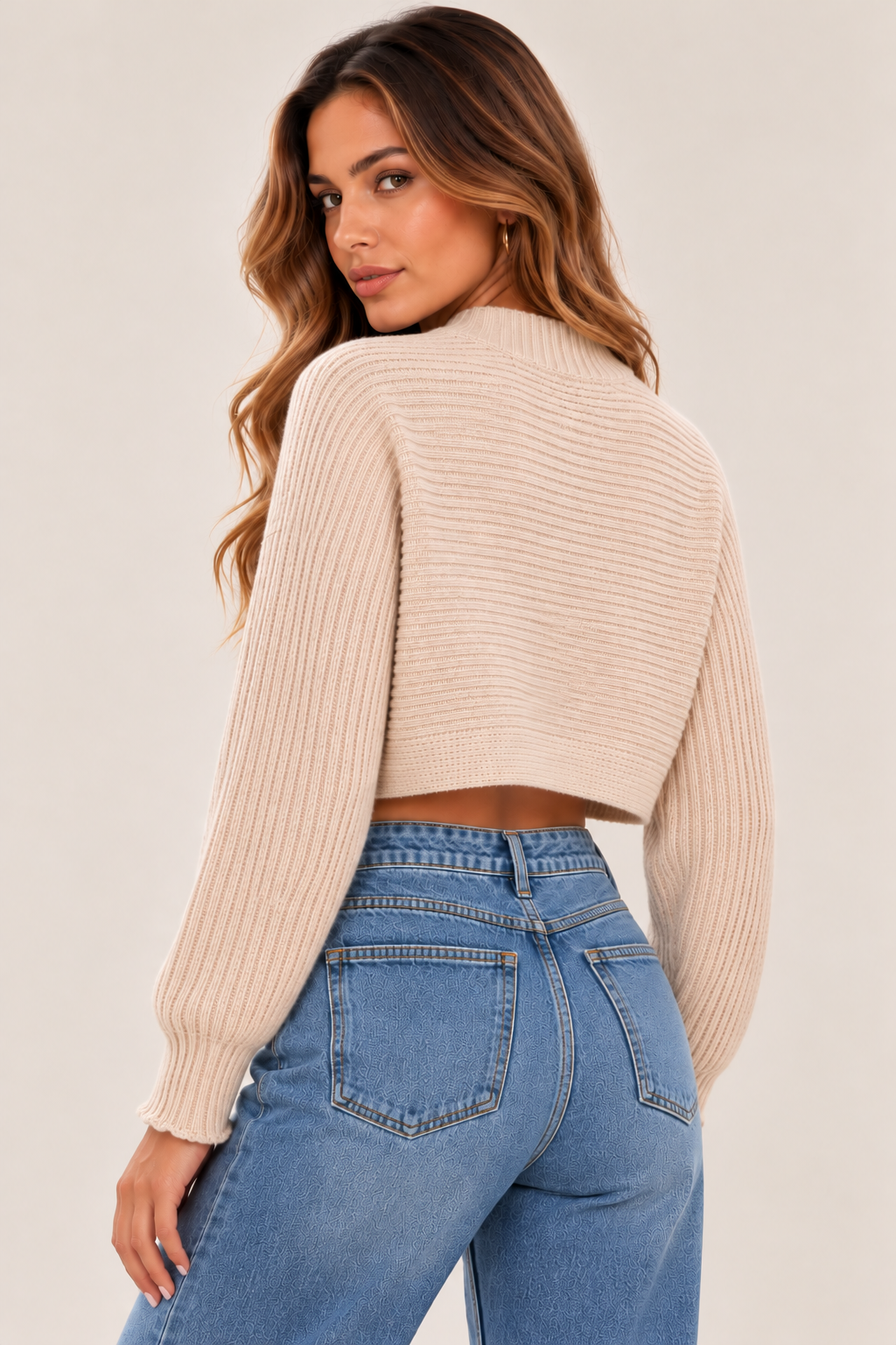CAMISOLA DE MALHA CROPPED - GUSI