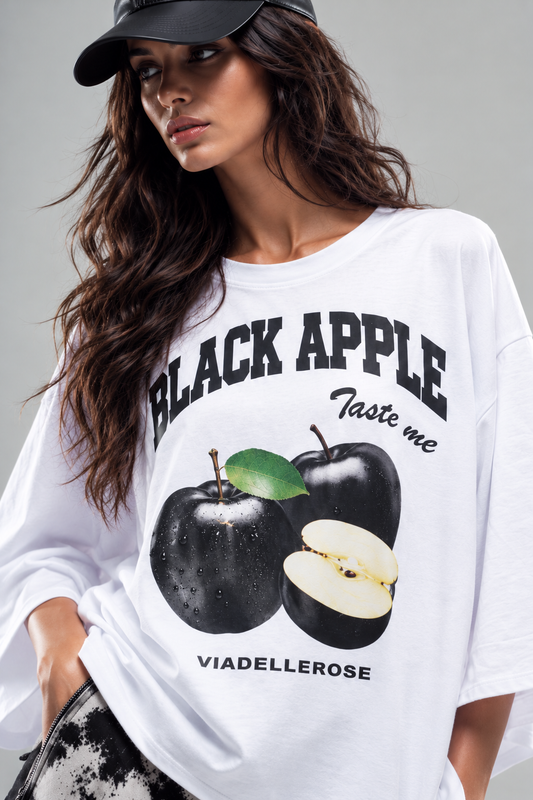 T-SHIRT APPLE ASSIMÉTRICA - VDR