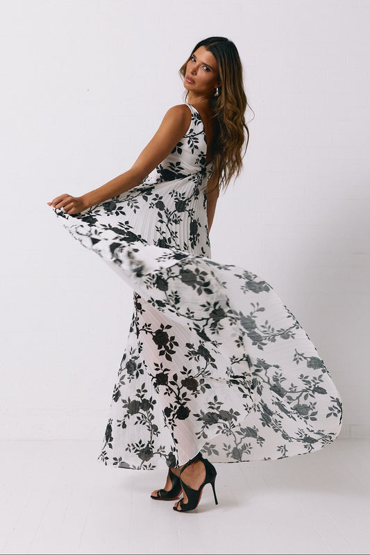 VESTIDO PLISSÉ SWALLOW