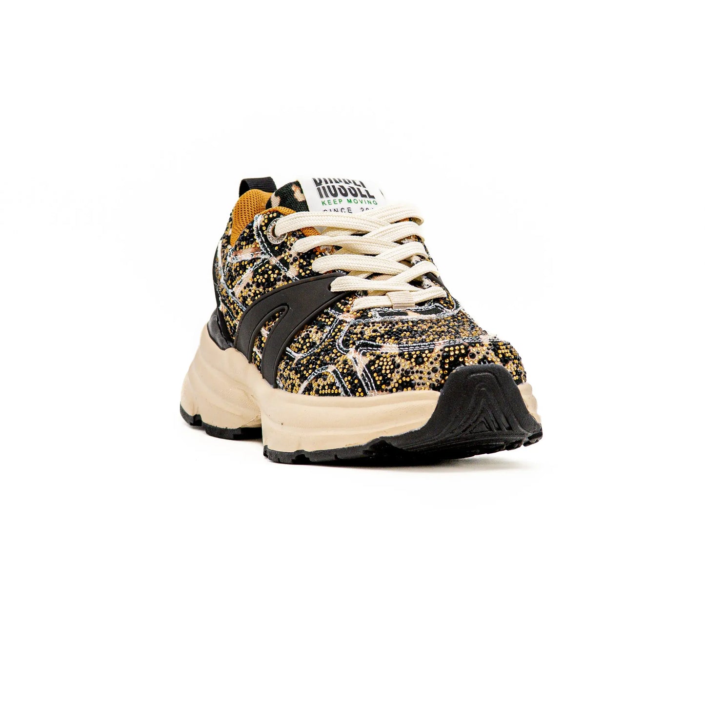 TÉNIS LEOPARDO STRASS RUSSEL MATOS