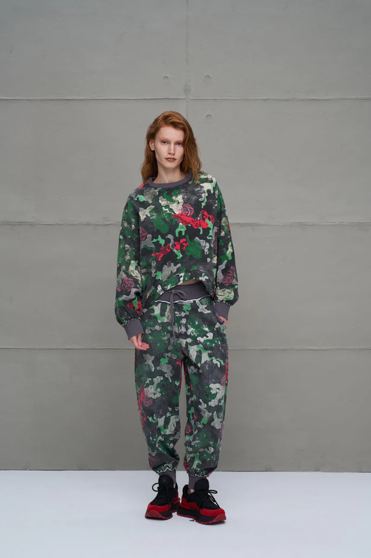 SWEAT TROPA FLORAL VDR