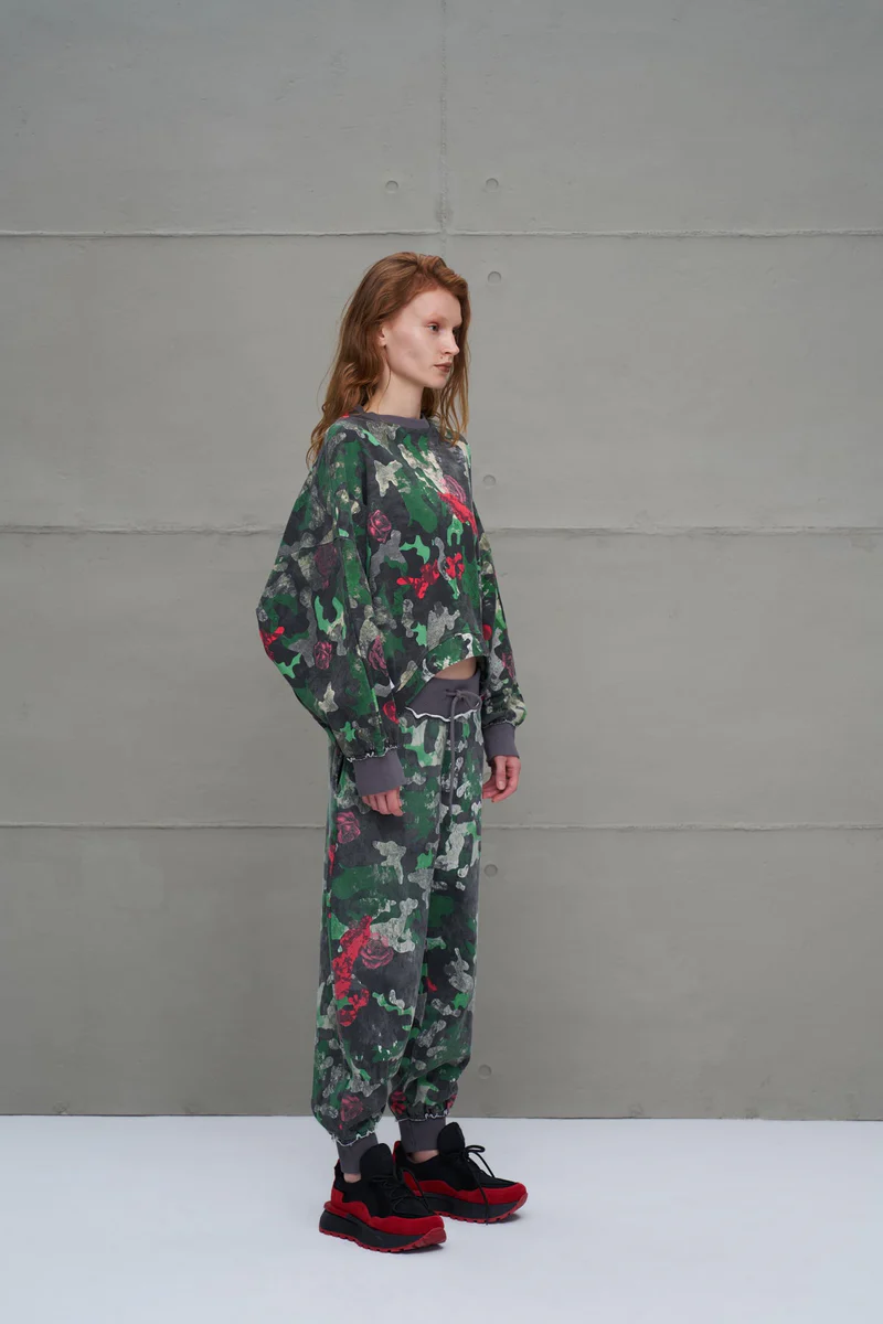 SWEAT TROPA FLORAL VDR