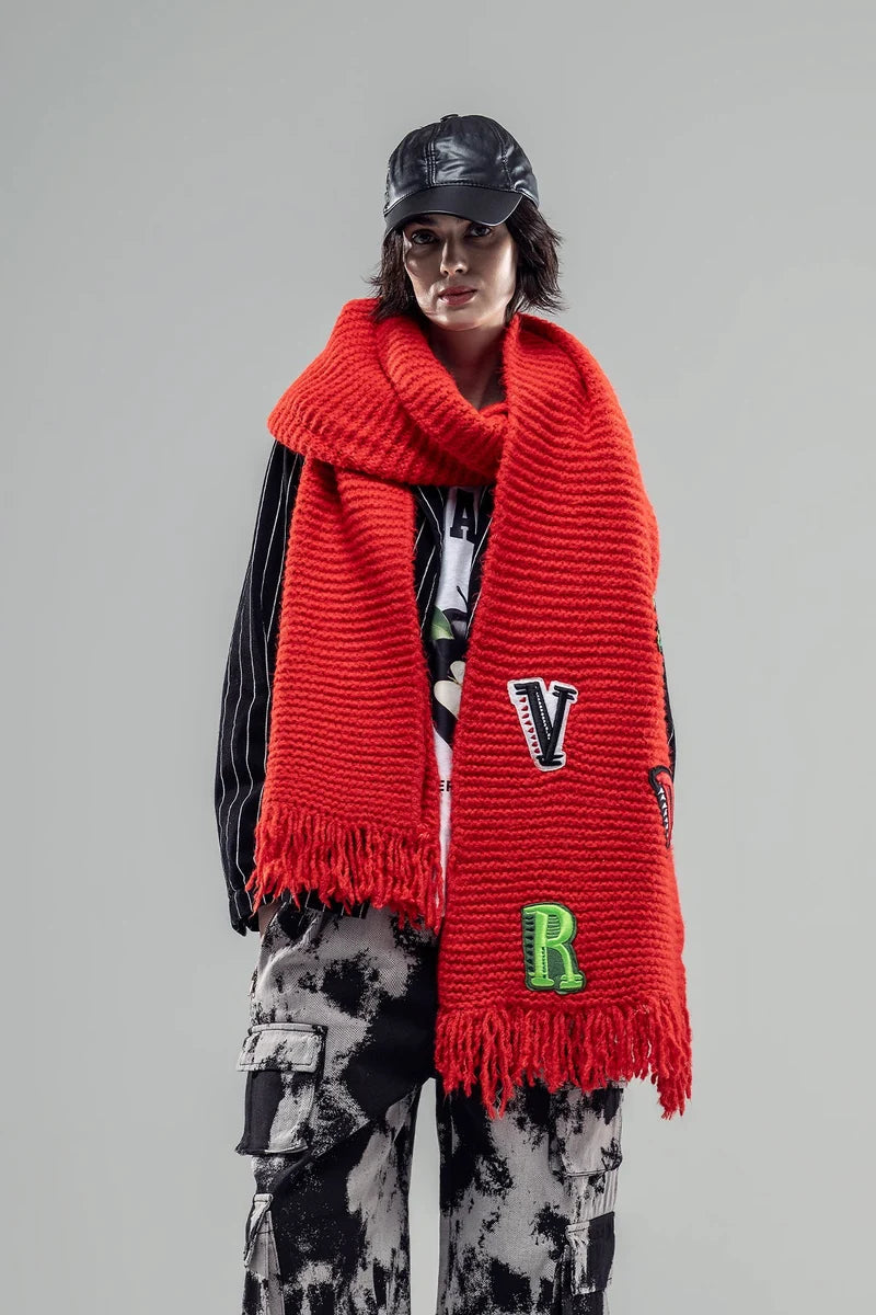 CACHECOL MAXI DE MALHA - VDR