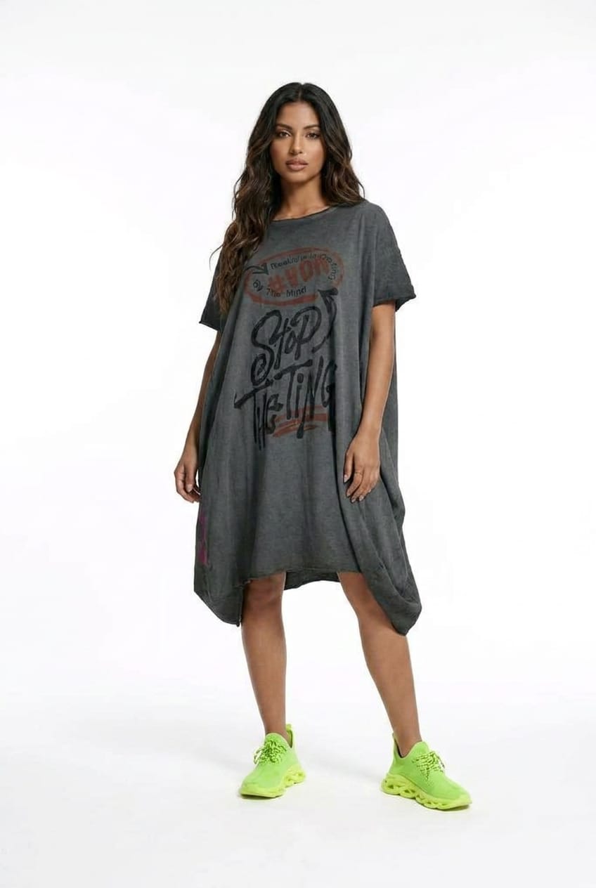 VESTIDO STOP THE TIME VDR