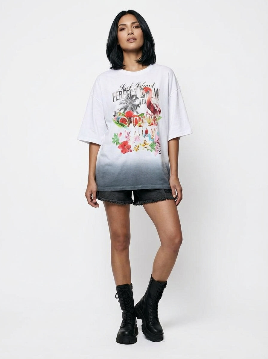 T-SHIRT FLAMINGOS VDR