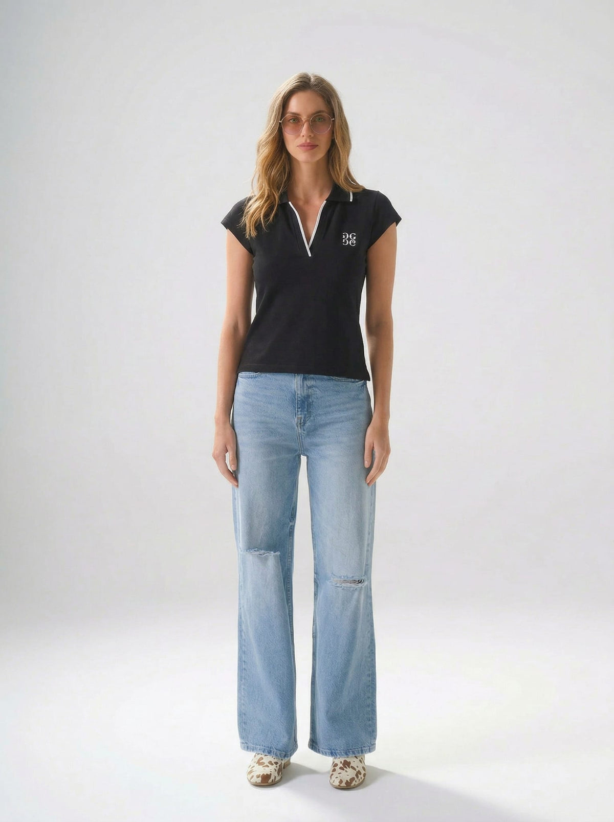 POLO V-NECK GUSI