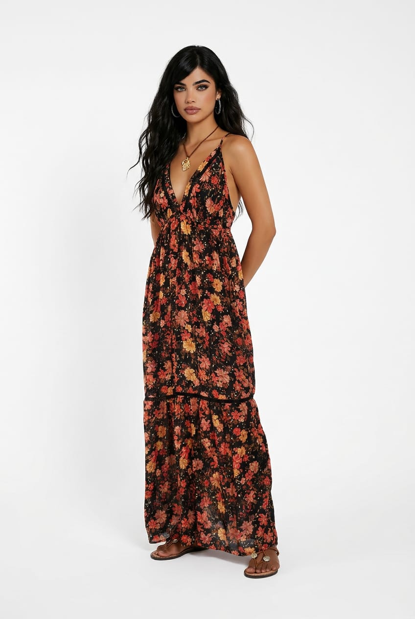 VESTIDO FLORAL DRESS TO