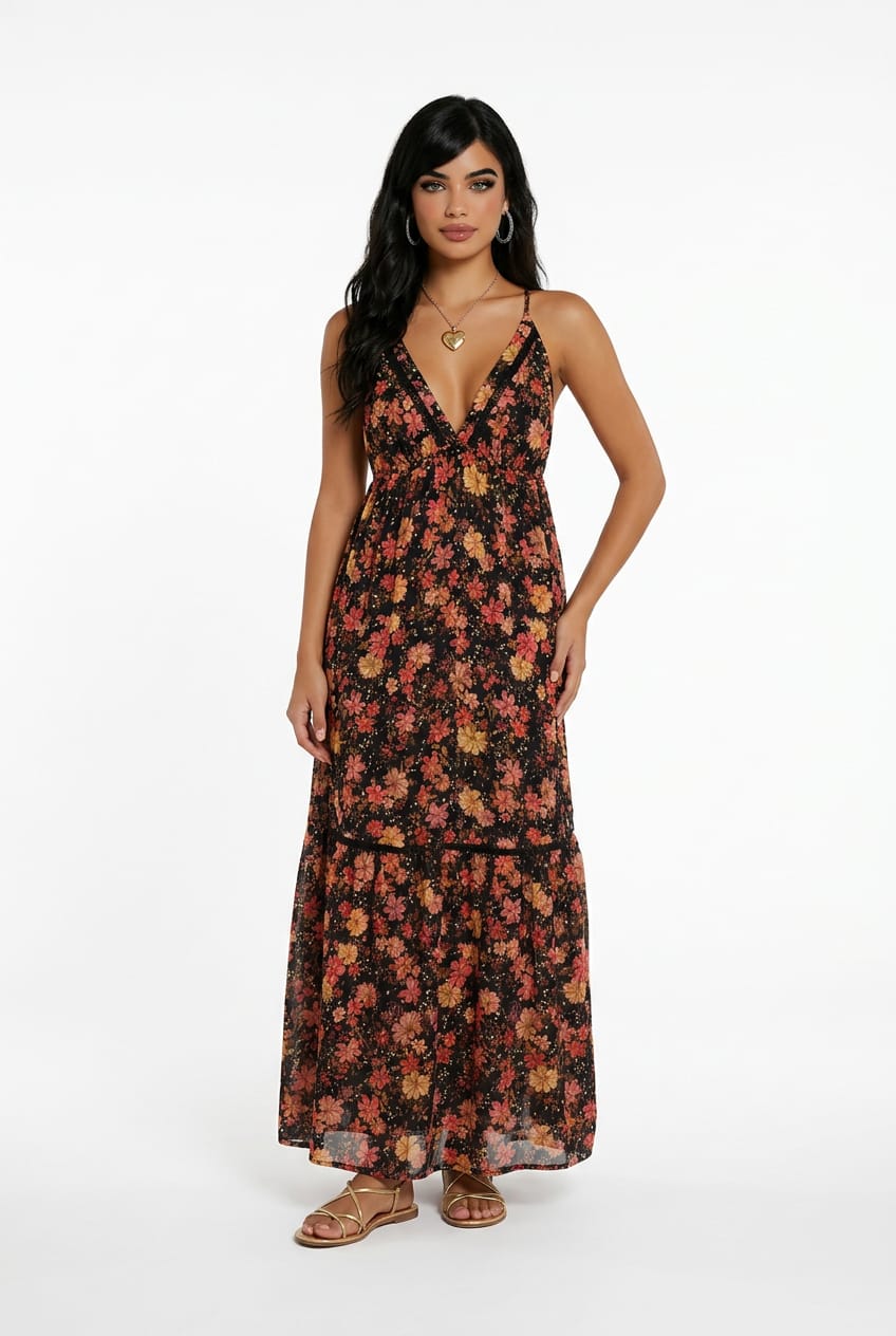 VESTIDO FLORAL DRESS TO