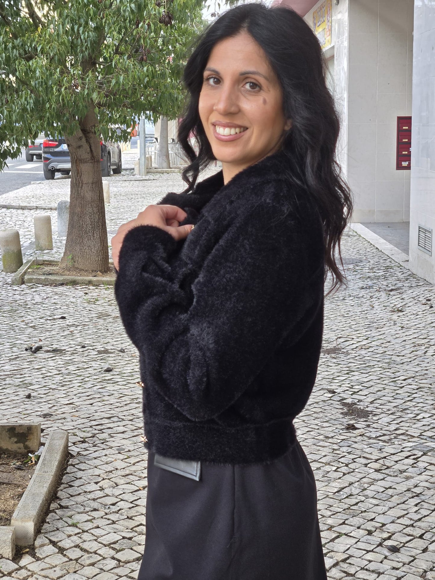 CASACO DE MALHA MACIO FLY GIRL