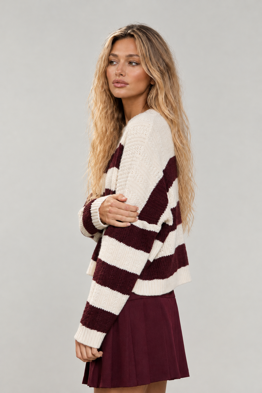 CAMISOLA DE MALHA RISCAS - RELISH