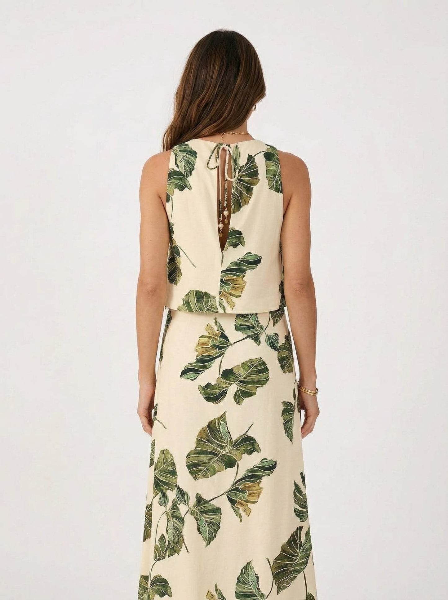 TOP FOLHAS DRESS TO