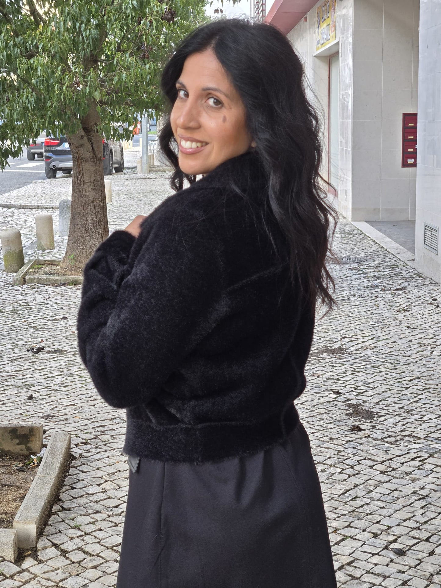 CASACO DE MALHA MACIO FLY GIRL