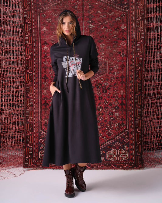 VESTIDO CAPUZ GUSI