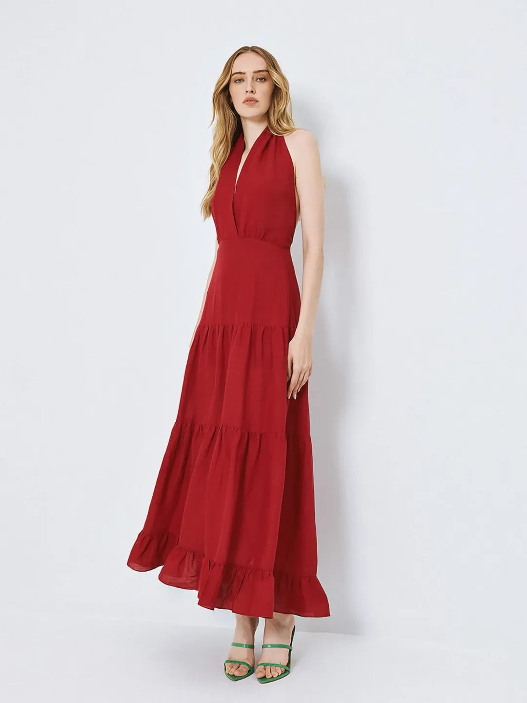 MAXI VESTIDO LINHO ACCESS