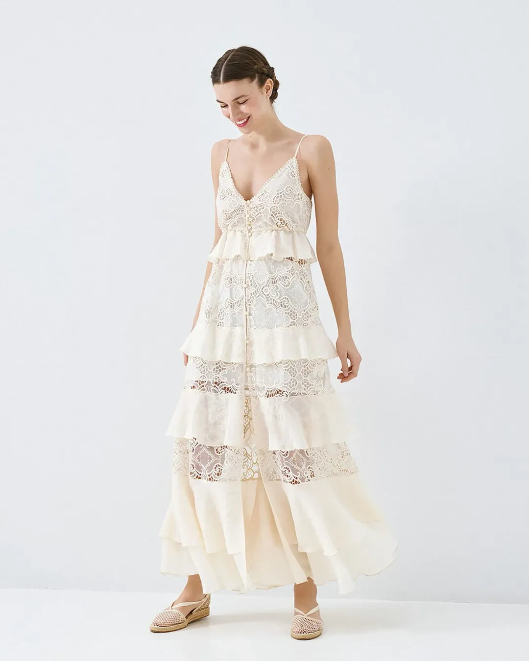 MAXI VESTIDO BORDADO ACCESS