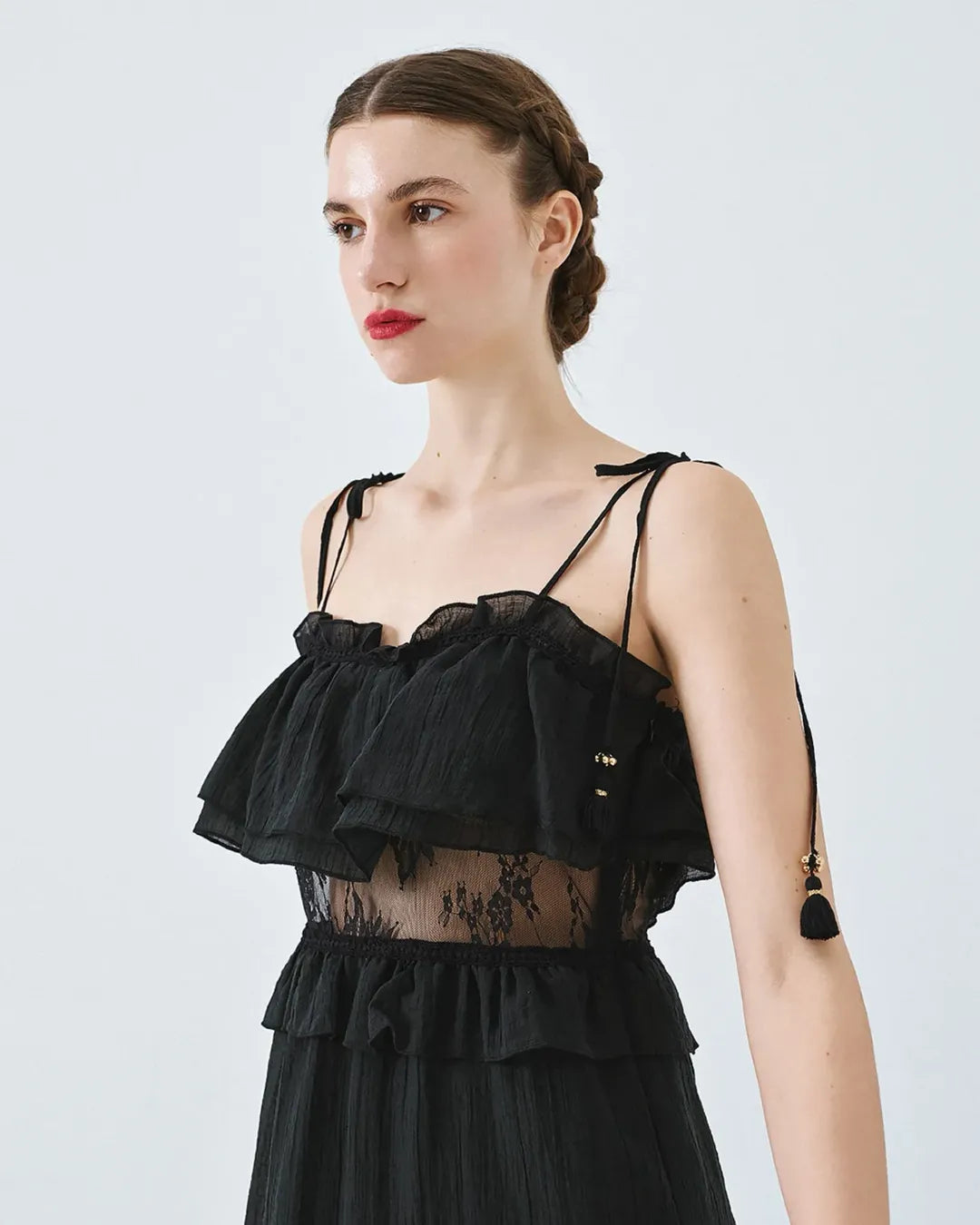VESTIDO RENDA ALÇAS ACCESS