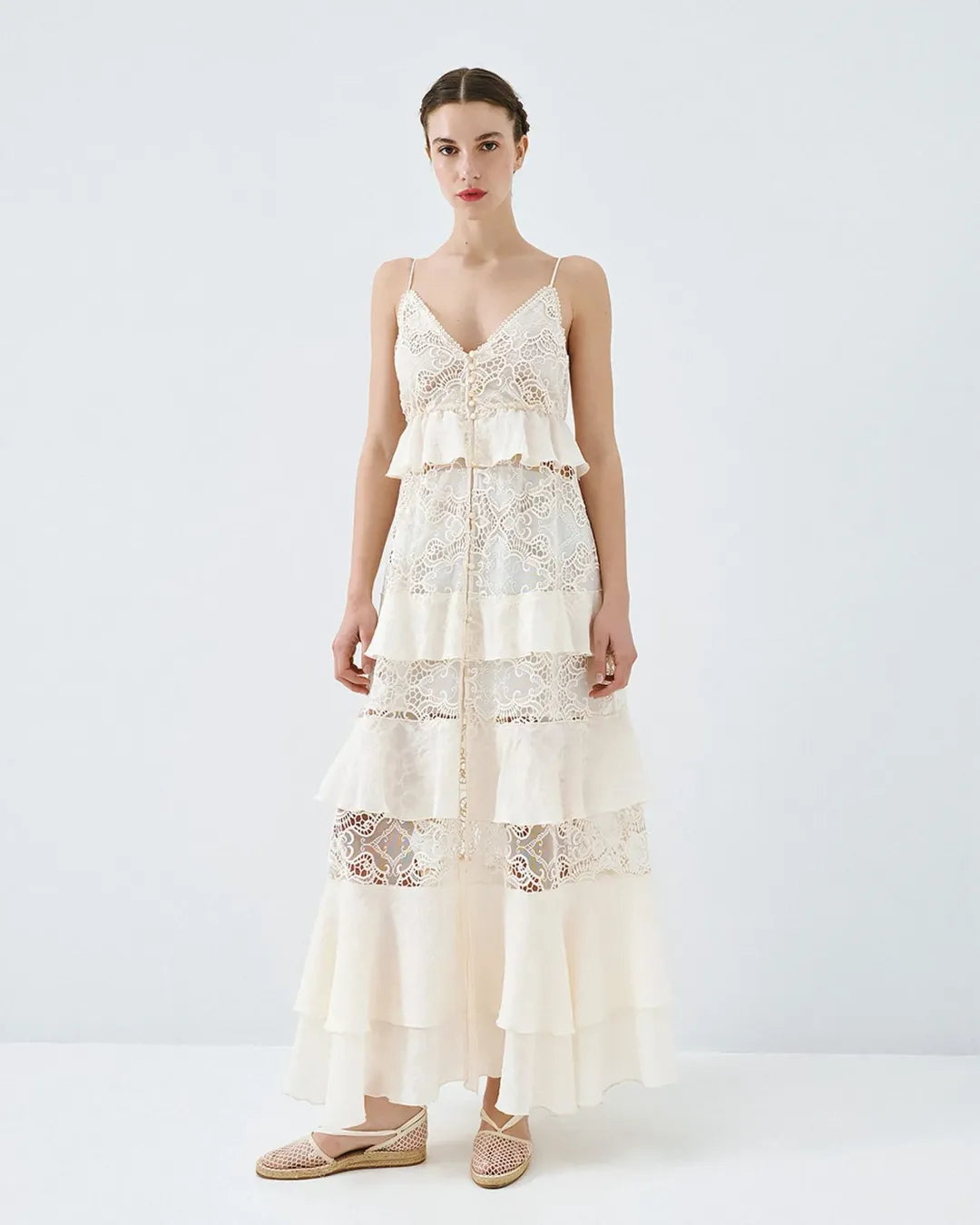 MAXI VESTIDO BORDADO ACCESS
